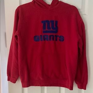 Reebok Giants Red Hoodie Sweatshirt